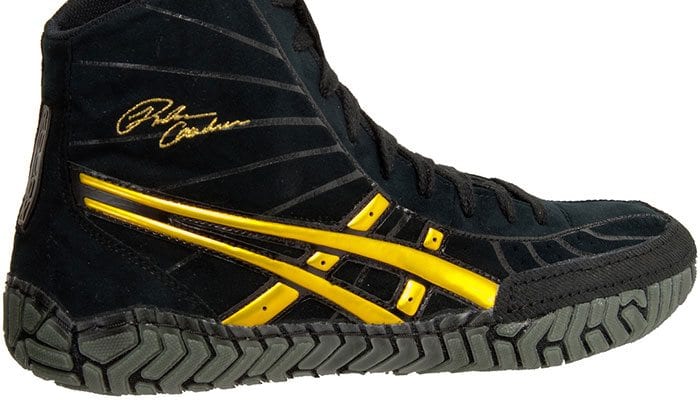 asics split sole wrestling shoes