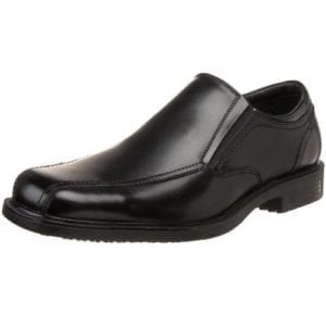 black polishable slip resistant shoes