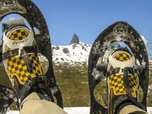 What shoes to wear with snowshoes