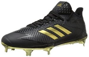 under armour black and gold baseball cleats