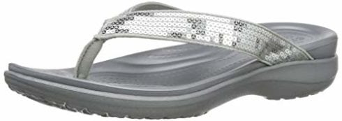 Crocs Women’s Capri V Sequin Flip Flop Sandals