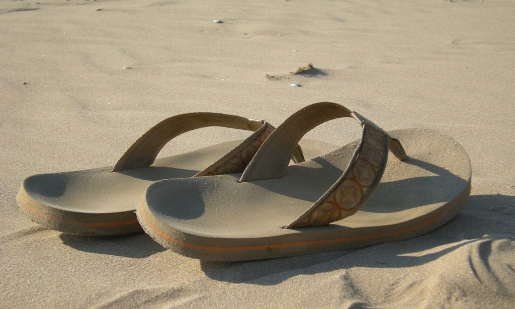 Flip Flops with Arch Support