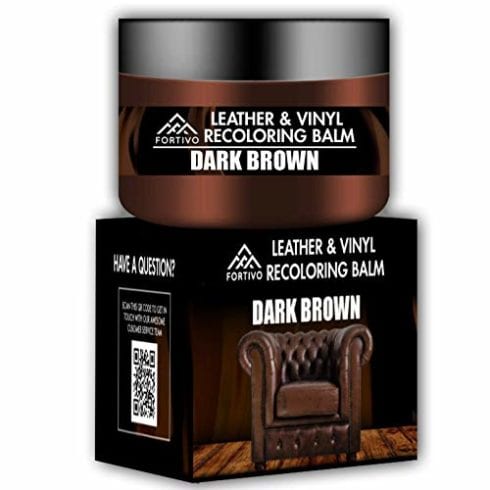 Dark Brown Leather Recoloring Balm